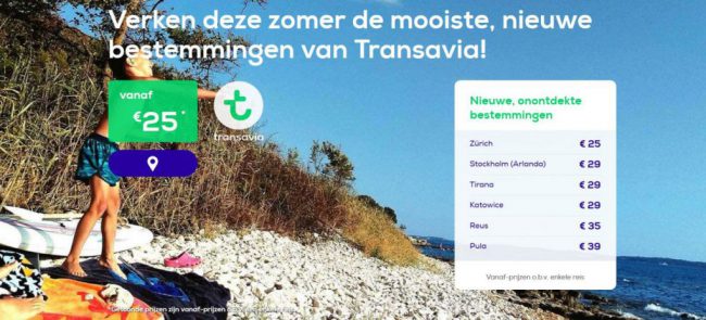 nieuwe bestemmingen van Transavia nieuwe bestemmingen van Transavia