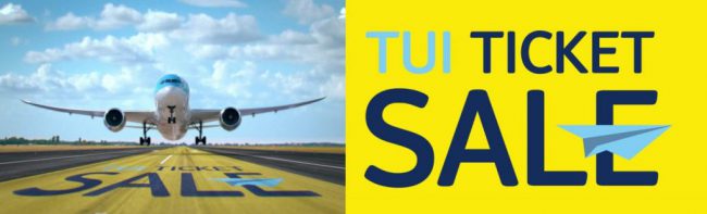 TUI ticket sale TUI ticket sale