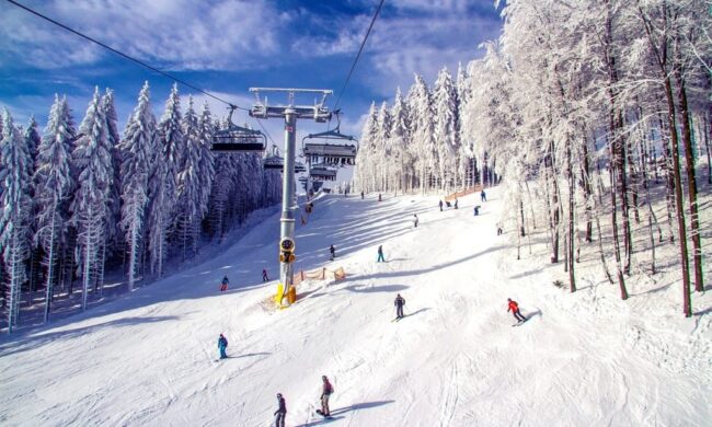 wintersport winterbergen