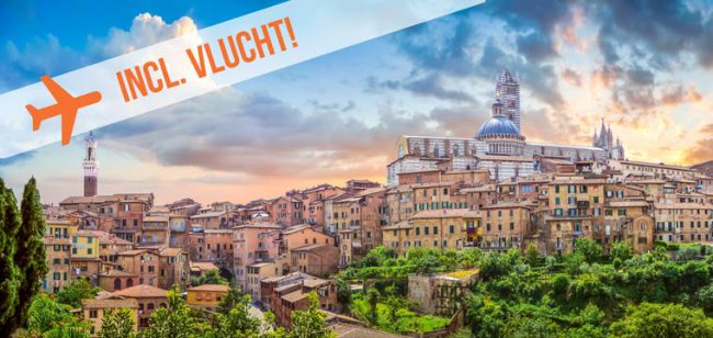 Dagaanbieding Fly & drive Toscane - Casanova Pansarine Italië