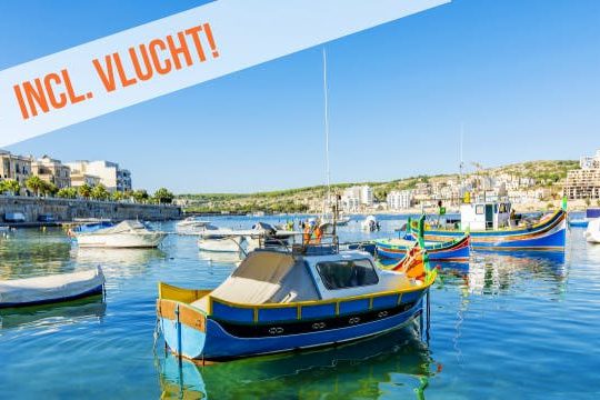 Dagaanbieding Kleurrijk Malta - Xemxija