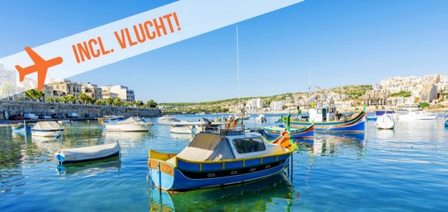 Dagaanbieding Kleurrijk Malta - Xemxija