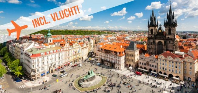 Dagaanbieding 4*-designhotel Praag - Praag Tsjechië