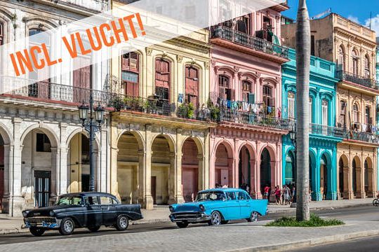 Dagaanbieding Fly & Drive Cuba -