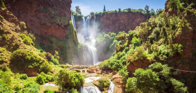 Dagaanbieding Marrakech en Ouzoud - Marrakech Marokko