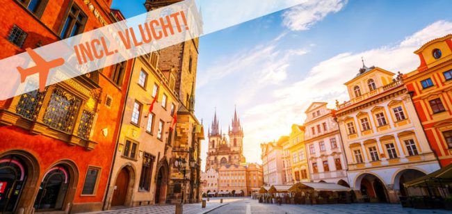 Dagaanbieding Hartje Praag - Praag Tsjechië