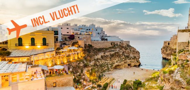 Dagaanbieding Puglia met huurauto -