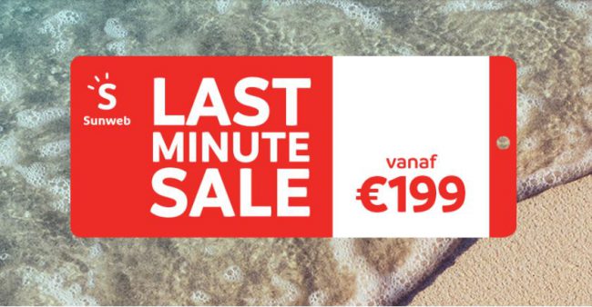 last minute sunweb summerdeal last minute sunweb summerdeal