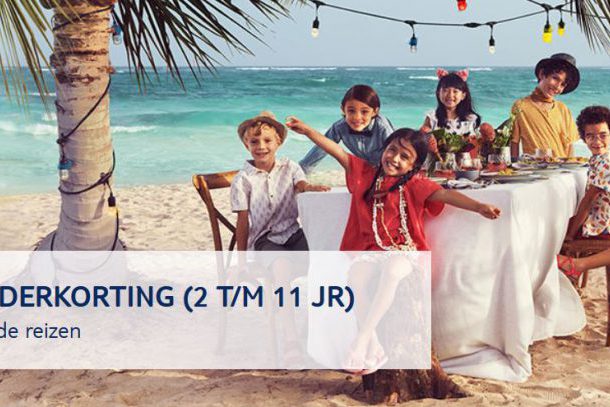 tui kinderkorting actie