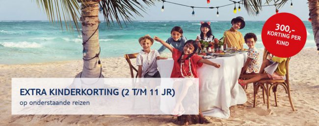 tui kinderkorting actie