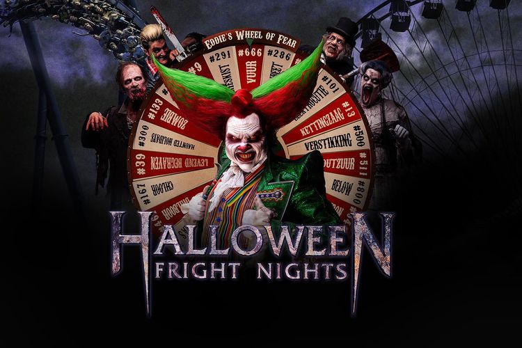 Dagaanbieding Tickets Halloween Fright Nights in Walibi Holland (2 p.)