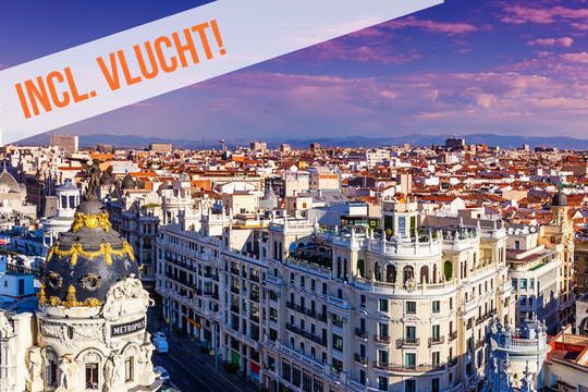 Dagaanbieding Beleef Madrid & Valencia -