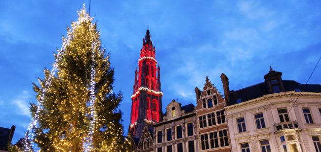 Dagaanbieding Kerstsfeer in Antwerpen - Antwerpen België