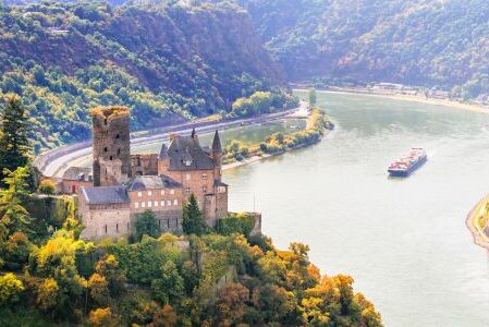 Dagaanbieding 4 of 5 dagen kastelen en wijngaarden in de romantische Midden-Rijn o.b.v. halfpension incl. boottrip