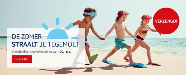 vroegboekerskorting tui