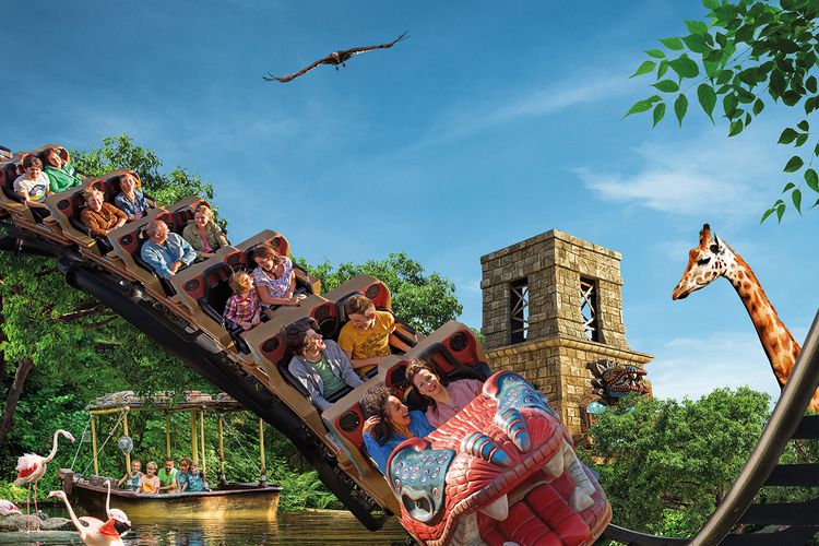 Dagaanbieding 2 tickets voor themapark Bellewaerde in België