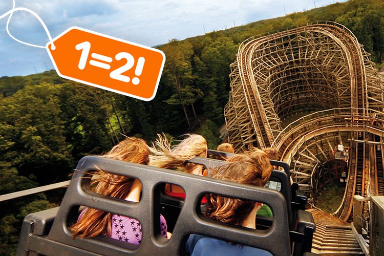 Dagaanbieding Verdubbelaar: tickets voor Movie Park Germany (2 p.)
