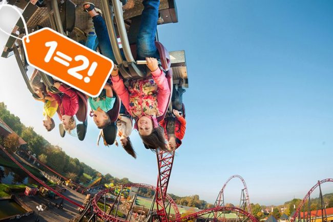 Dagaanbieding Verdubbelaar: tickets voor Slagharen (2 p.) Dagaanbieding Verdubbelaar: tickets voor Slagharen (2 p.)