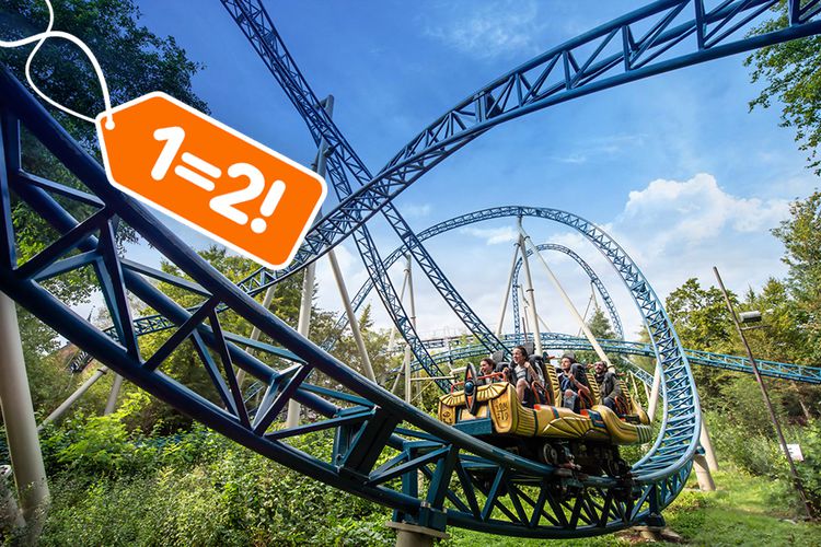 Dagaanbieding Verdubbelaar: tickets voor Plopsaland in De Panne (2 p.)