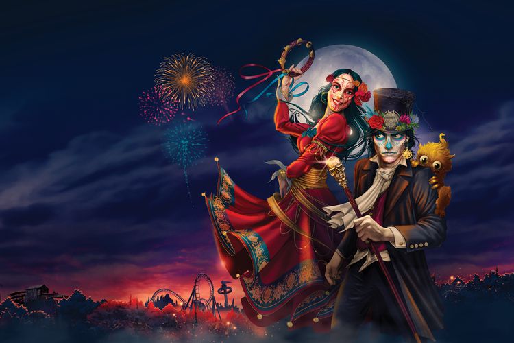 Dagaanbieding Tickets voor Bellewaerde Halloween in Ieper (2 p.)